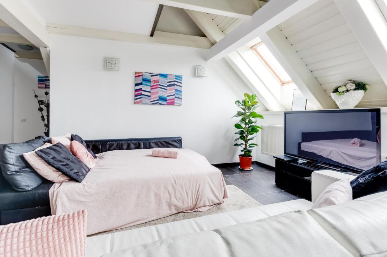 Spacious Stylish Attic In The Heart Of The Center - Karlovo Appartement